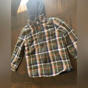 Kids (boys) Sherpa lined shacket